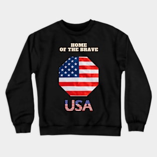 Home of the Brave Crewneck Sweatshirt